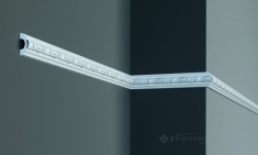 карниз жесткий Elite Decor Gaudi Decor 4x2,5x244 см белый (CR 3010)