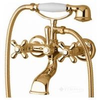 змішувач для ванни і душа Bugnatese Lady золото (LADDO900)
