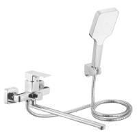 смеситель для ванны Lidz Orion 005 с душевым гарнитуром, хром (LDORI005CRM48094)