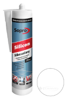 герметик Sopro Silicon Безбарвний №00, 310 мл (052)