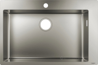 кухонна мийка Hansgrohe S711-F660 76x50x19 нержавіюча сталь (43302800)