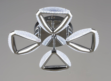 Люстра светодиодная акриловая Sirius B YH1302/4 CH 24W (SP000045187)