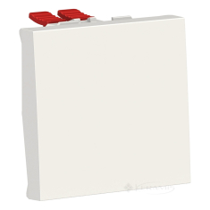 выключатель Schneider Electric Unica New перекрестный 1 кл., 2 модуля, 10 А, белый (NU320518)