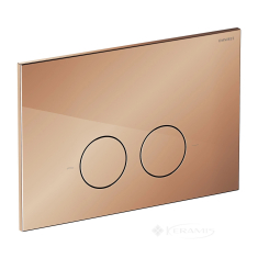 смывная клавиша Omnires MINIMAL polished copper (MPS1CP)