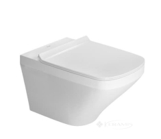 унитаз подвесной Duravit DuraStyle, Rimless без ободка с сиденьем Soft close (45510900A1)