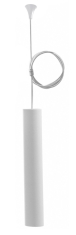 підвісний світильник Indeluz Dube, білий, LED (GN 796B-L3110I-01)