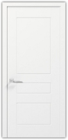 дверное полотно Rodos Cortes Salsa 600 мм, глухое, белый мат
