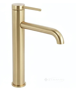 смеситель для умывальника Rea Spot высокий, brushed gold (REA-B9632) (смеситель для умывальника Rea Spot высокий, brushed gold (REA-B9632))