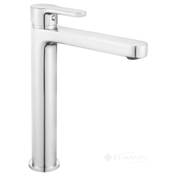 смеситель для умівальника Lidz Astra 001FH высокий, хром (LDAST001FHCRM48090) (смеситель для умівальника Lidz Astra 001FH высокий, хром (LDAST001FHCRM48090))