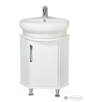 тумба з умивальником Аквародос Глорія 40x40x85 кутова (ОР0000108)