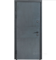 двері вхідні Булат Термо House 950x2050x95 ліва модель 703/191, темний антрацит (0070)