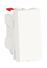 вимикач кнопковий Schneider Electric Unica New 1 кл., 10 А, білий (NU310618)
