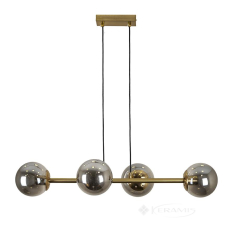 люстра Levistella (7529909-4 BRZ+BK)