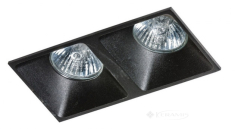 точечный светильник Azzardo Pio, black, 2 лампы (GM2208-BK / AZ1720)