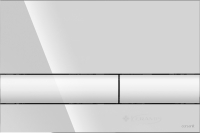 смывная клавиша Cersanit Tech Line Opti хром глянцевый (K97-496)
