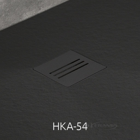 Решетка для поддона Radaway Kyntos 13x13 черная (HKA-54)