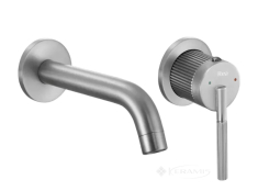 смеситель для умывальника Rea Spot скрытого монтажа, brushed nickel + box (REA-B3912)