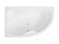 ванна акриловая Polimat Mega угловая, 160x105 левая, белая (00230)