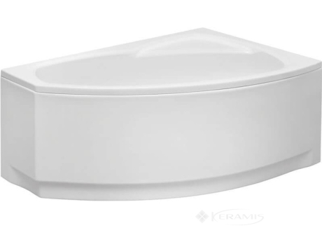 Панель для ванны Polimat Frida 1 угловая, 140x90 белая (00760)