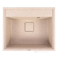 кухонная мойка Valeso Sherlit 60x50x20 на столешницу, гранит, карамель (SP000049295)