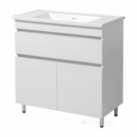 тумба с умывальником Юввис Монако 84,7x80x45 Vesta ТН- 3 белый (45849-01)