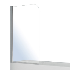 штора для ванны Volle 80x140 стекло прозрачное (10-11-100)