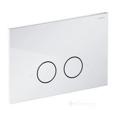 смывная клавиша Omnires STEEL R-45 polished chrome (ST45PS1CR)