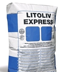 Суміш самовыравнив. Litokol Litoliv Express цементна основа, сірий 20 кг (LEX0020)