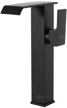 смеситель для умывальника Rea Kent черный (REA-B8012) (смеситель для умывальника Rea Kent черный (REA-B8012))