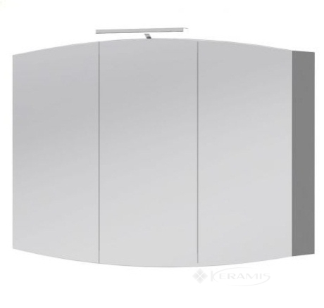 Шкафчик зеркальный Botticelli Vanessa 90х62х15 белый (UМC - 90)
