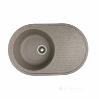 кухонна мийка Platinum Lira 76,7x49,6x19 матова карамель (SP000025072)
