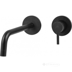 змішувач для умивальника Paffoni Light прихований монтаж Brushed Black Nickel (LIG006NKNSP70)