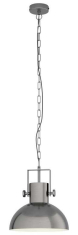 подвесной светильник Eglo Lubenham 1, античный никель, кремовый (43167)