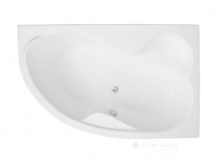 ванна акриловая Polimat Mega угловая, 160x105 правая, белая (00229)