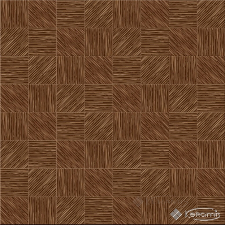 Плитка Березакерамика Літос 42x42 коричневий