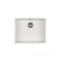 кухонная мойка Granado Under Top L 60,6x45,6x21,5 с сифоном, white (gr3505)