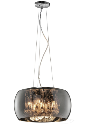 Подвесной светильник Trio Vapore, хром, 40 см, 5 ламп (311210506)