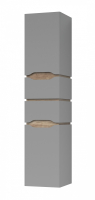 пенал Van Mebles Сакраменто серый, подвесной, 35 см, левый  (000005651)