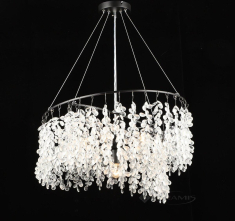 люстра Valeso підвісна кришталева S2484/6, чорний (SP000048853)