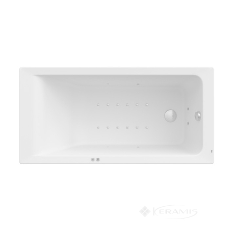 Ванна Roca Easy 140x70 з гідромасажем Smart Air Plus + сифон (A24T304000)