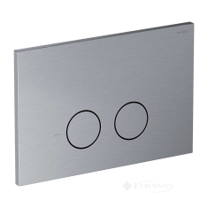смывная клавиша Omnires STEEL R-45 brushed nickel (ST45PS1NI)
