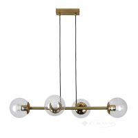 люстра Levistella (7529909-4 BRZ+CL)