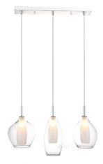 подвесной светильник Azzardo Amber Milano, прозрачный, 3 лампы (AZ3075)