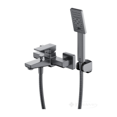 смеситель для ванны и душа Omnires Parma nickel (PM7431IN)