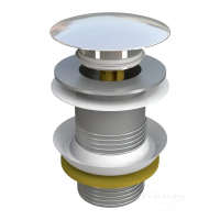 донный клапан для умывальника Imprese click-clack хром (d12000201V)