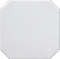 плитка Equipe Octagon Mate 20x20 blanco