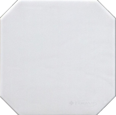 плитка Equipe Octagon Mate 20x20 blanco