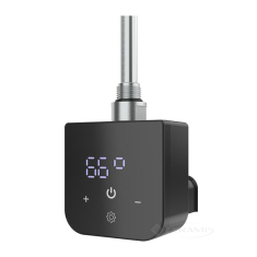 ТЕН для рушникосушки Onlyheat Onyx black Pro 0.6 кВт (прихований монтаж)