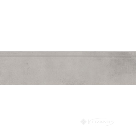 Ступень Cerrad Concrete 29,7x119,7 grey