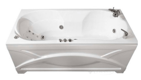 Акрилова гідромасажна ванна ВАЛЕРІ, 1700 x 850 мм